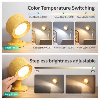 LumiSpot™ 360° magnetische Wandleuchte